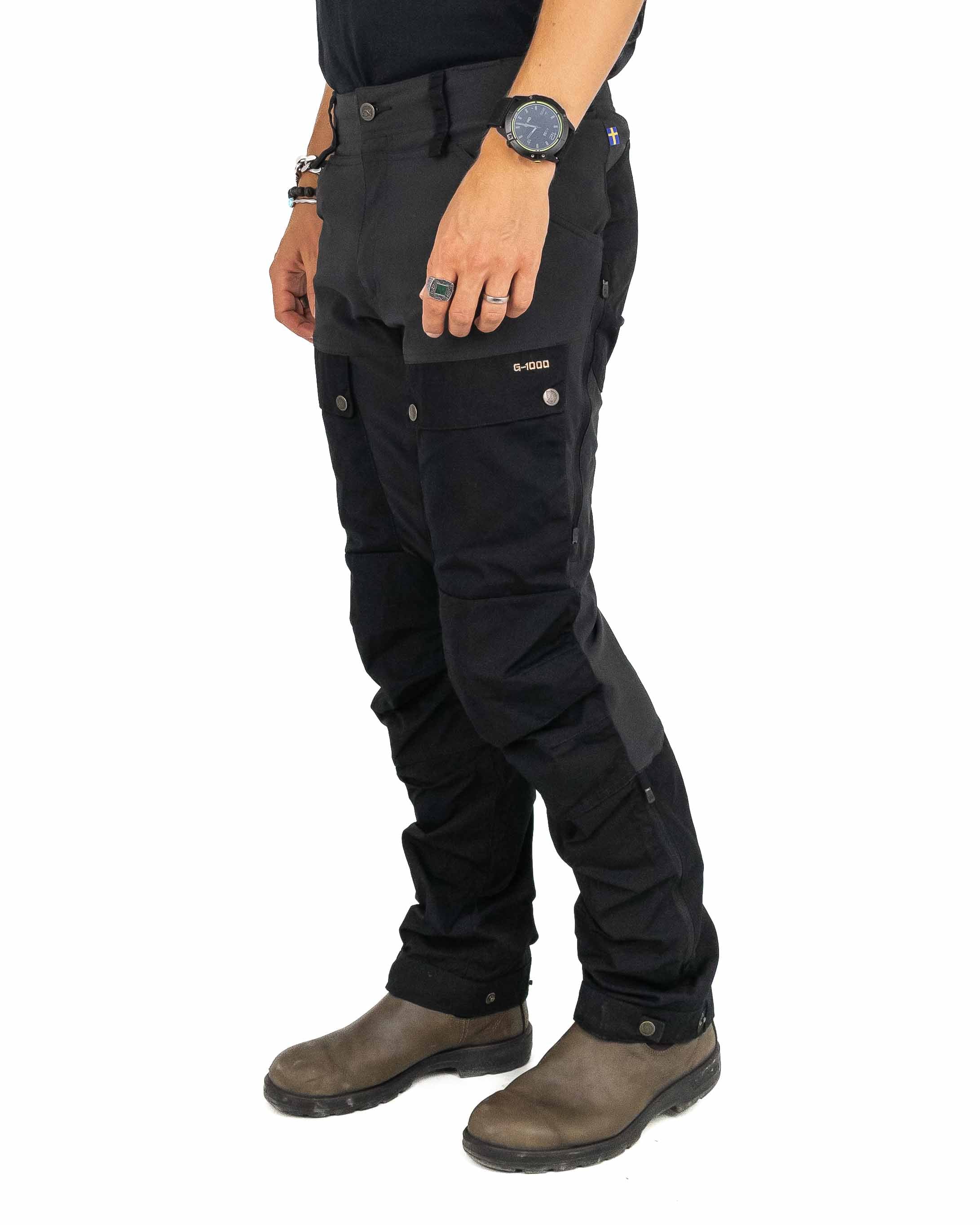 Fjällräven - Fritidsbyxa Svart - Keb Trousers M