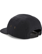 Bros Co - 5 Panel Keps Svart - Camper Cap