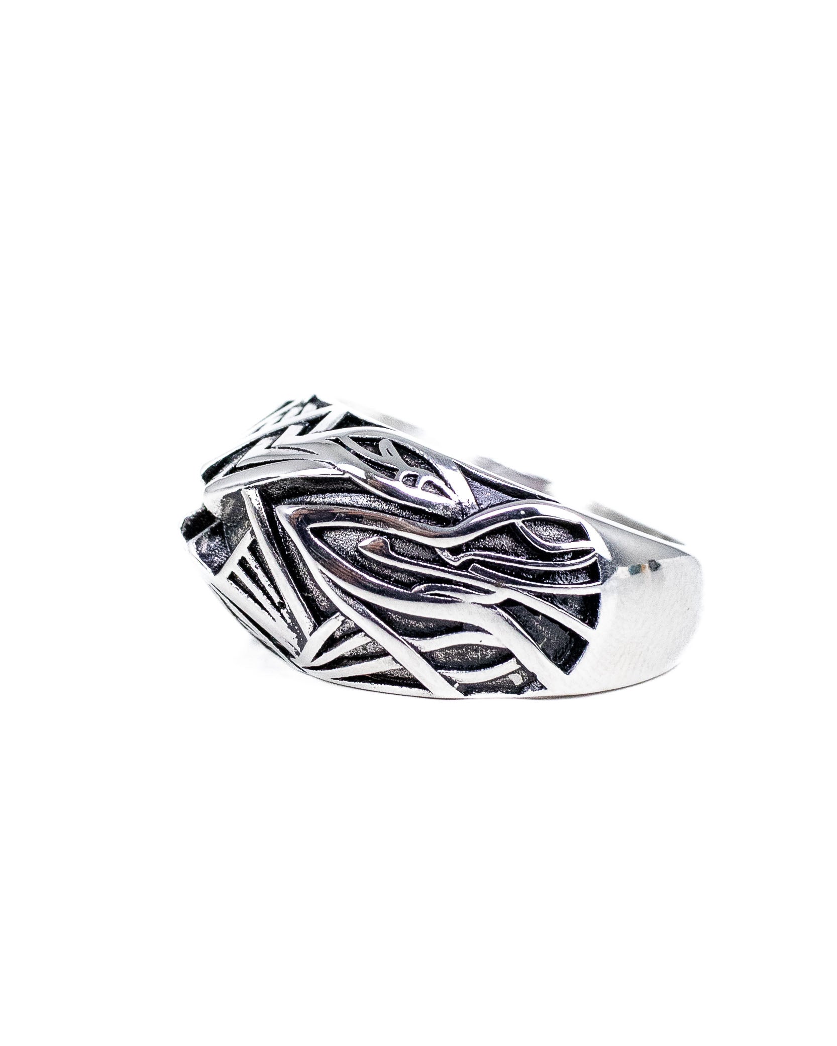 Jernhest - Haldur Silver - Ring i stål
