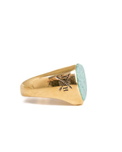 Jernhest - Johnny Guld - Ring med sten