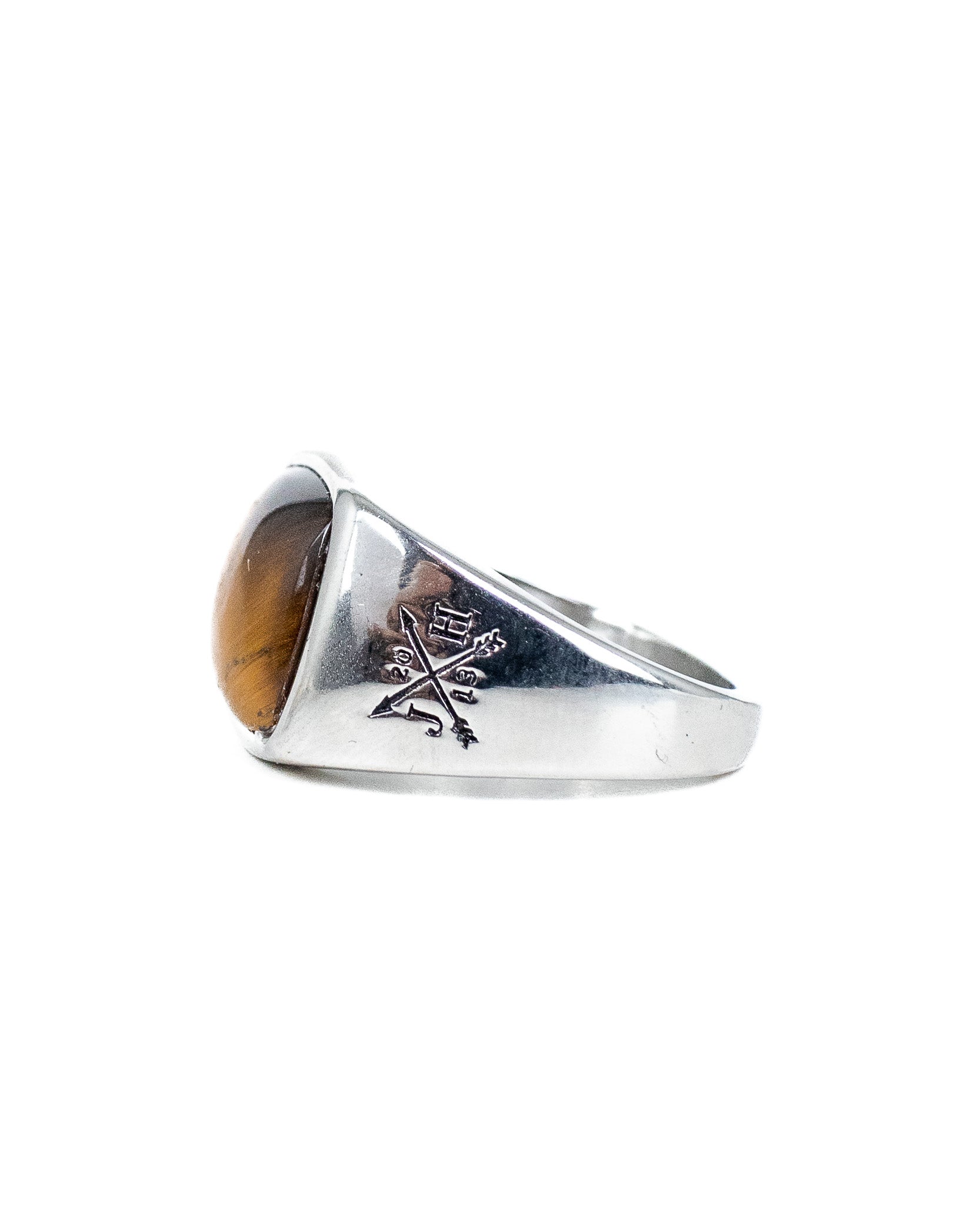 Jernhest - Mike Silver - Ring med sten