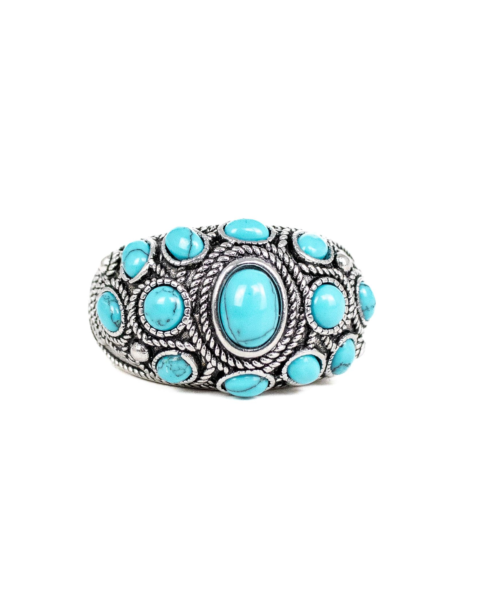 Jernhest - Poncho Silver - Ring Vintage