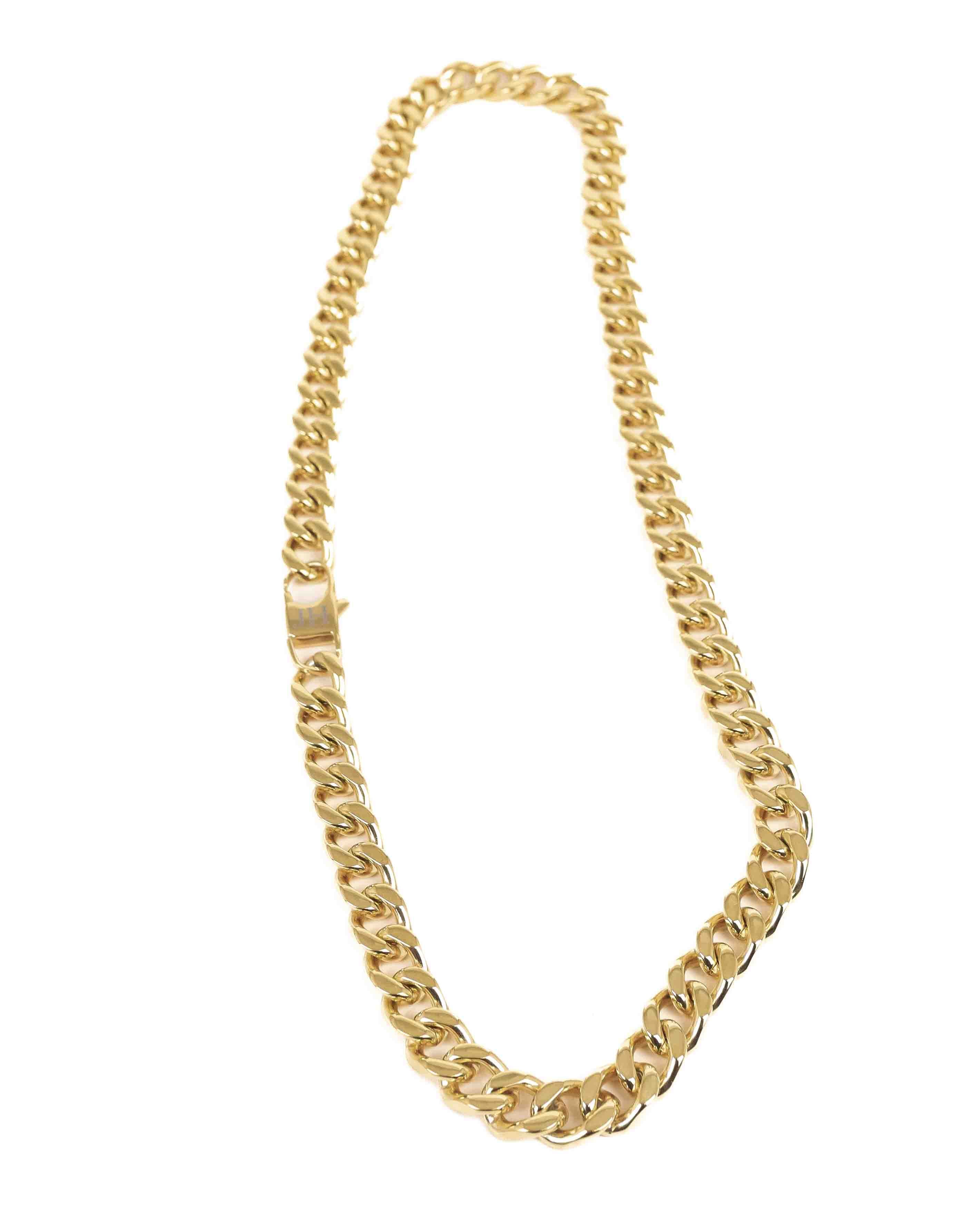 Jernhest - Pajala Guld - Halsband Pansarlänk