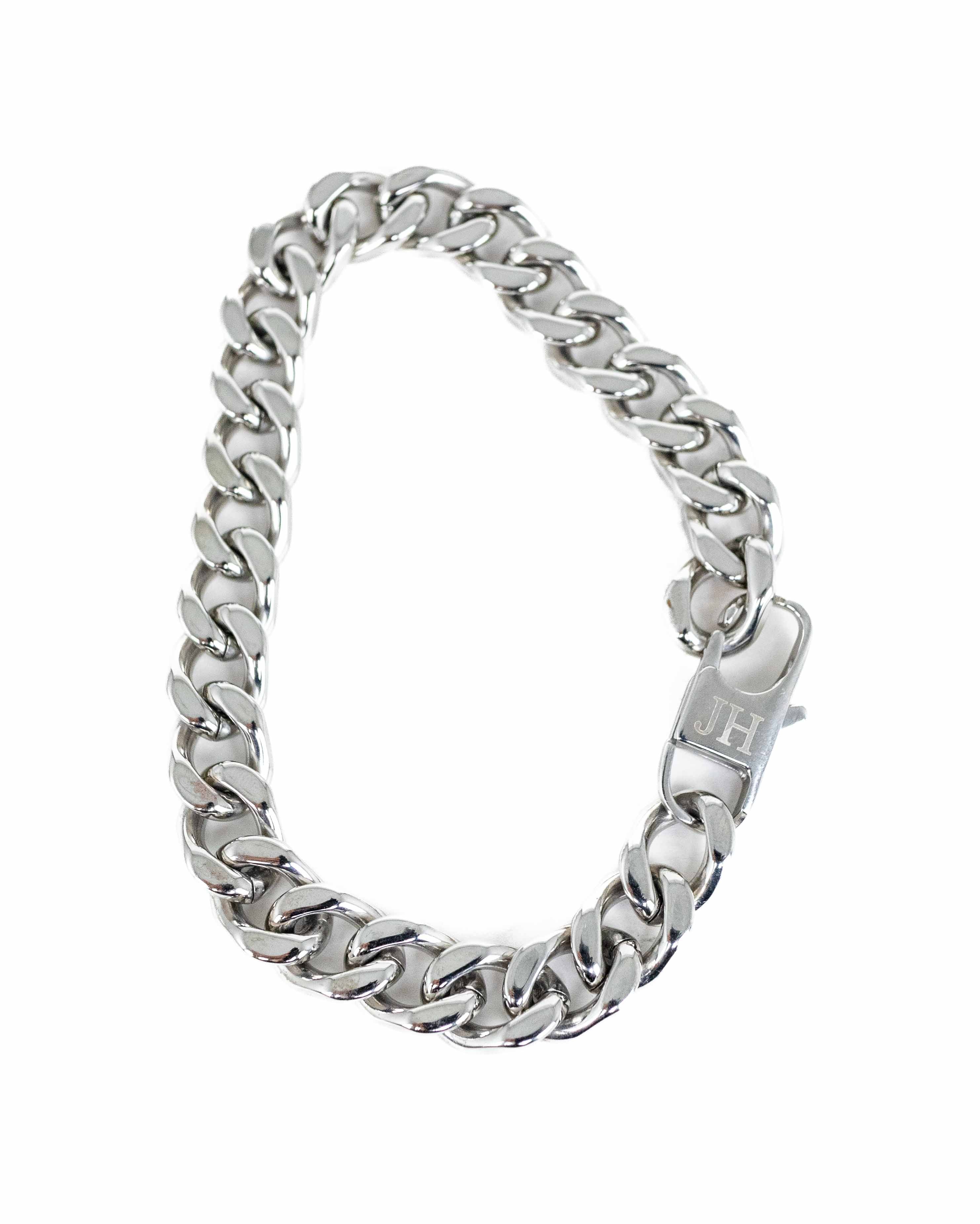Jernhest - Putte Silver - Armband Pansarlänk