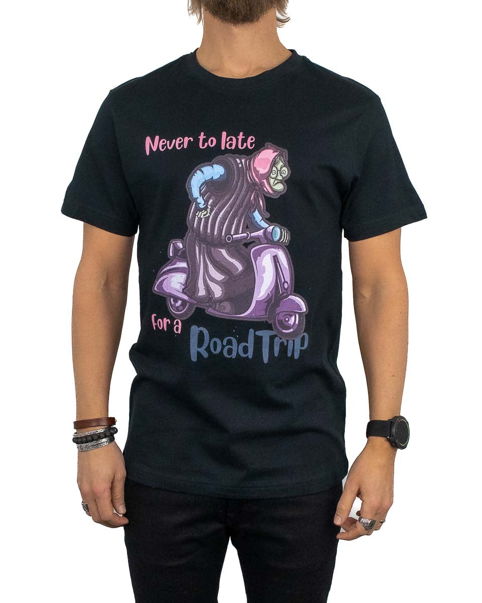 Jernhest - T-shirt Svart - Granny Tee