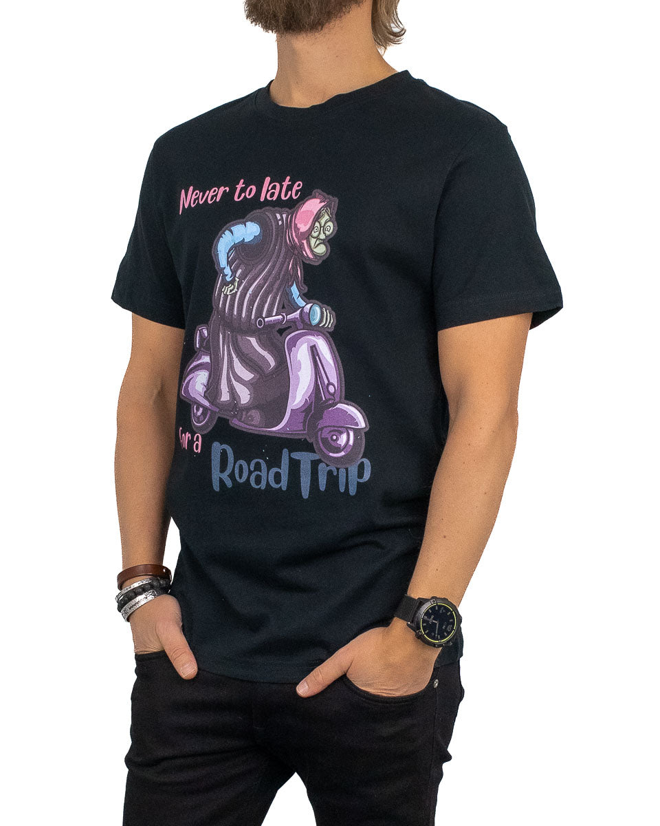 Jernhest - T-shirt Svart - Granny Tee