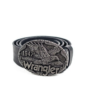 Wrangler - Bälte med Örn Spänne Svart - Eagle Belt