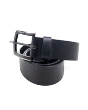 Wrangler - Läderbälte Svart - Kabel Buckle