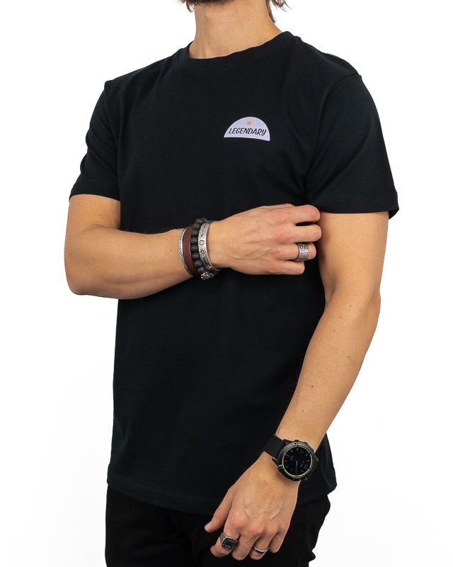 Jernhest - Old Picks Tee - Svart