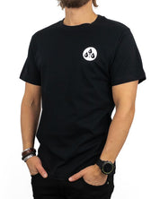 Jernhest Sip Happens Tee - Herr-T-shirt med Dödskalletryck