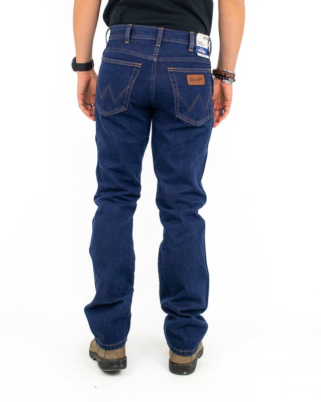 Wrangler - Jeans Mörkblå 100% Bomull - Texas
