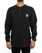 Carhartt - Henley T-shirt Svart - Pocket Henley