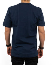 Carhartt - T-shirt med ficka mörkblå - K87 Pocket
