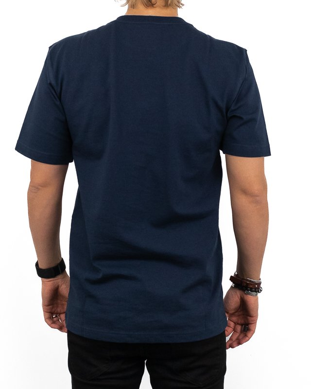Carhartt - T-shirt med ficka mörkblå - K87 Pocket