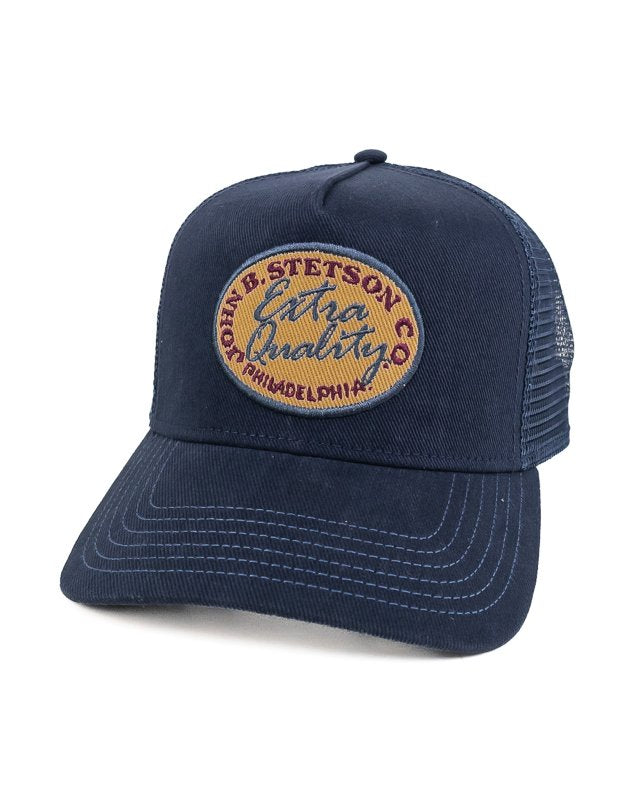 Stetson - Trucker Cap Vintage - Blå Truckerkeps