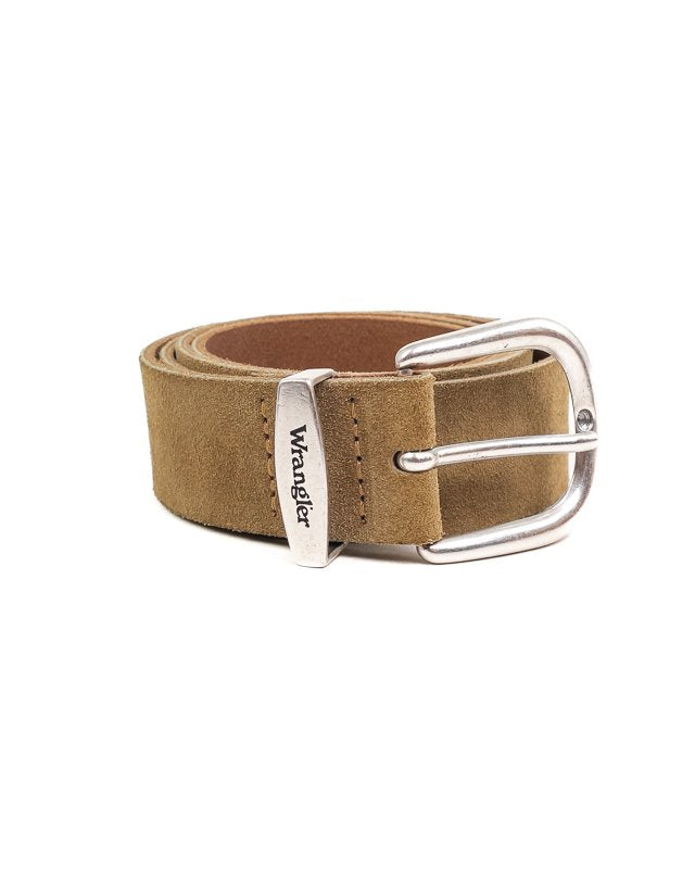 Wrangler - Easy Belt - Bälte Brun Suede