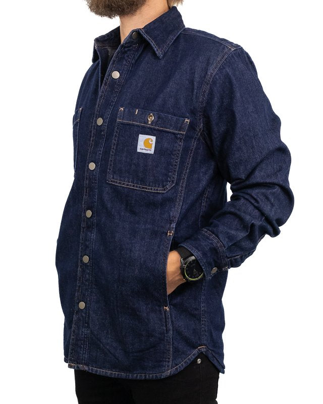 Carhartt Workwear - Jeansskjorta Fodrad - Blå