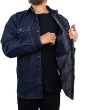 Carhartt Workwear - Jeansskjorta Fodrad - Blå