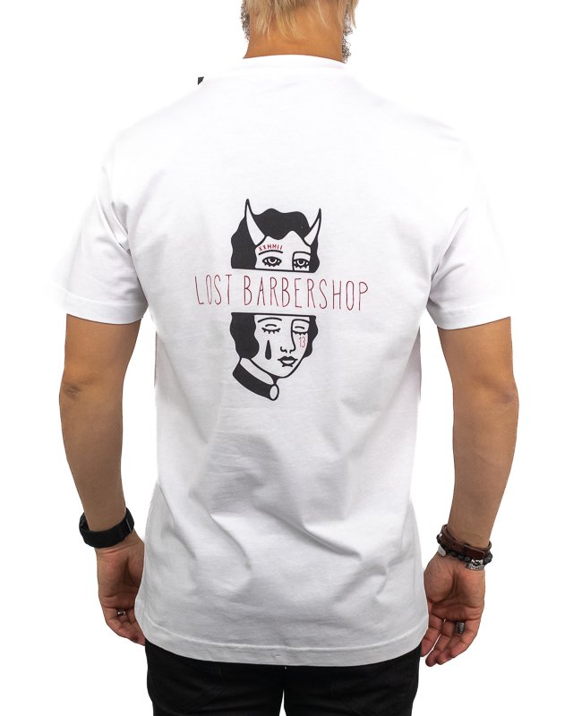 Jernhest - Lost Tee White - Vit T-shirt