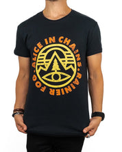 Band Tee - Alice in Chains T-Shirt - Pine Emblem - Svart