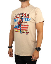 Band Tee - Bruce Springsteen T-Shirt - Born in The USA '85 - Sand