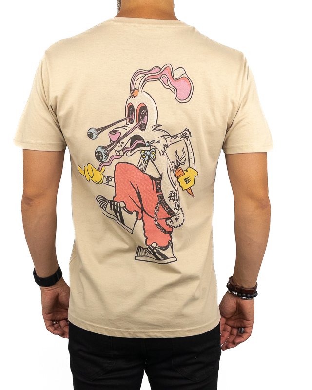 Band Tee - Blink-182 T-Shirt - Roger Rabbit - Natural