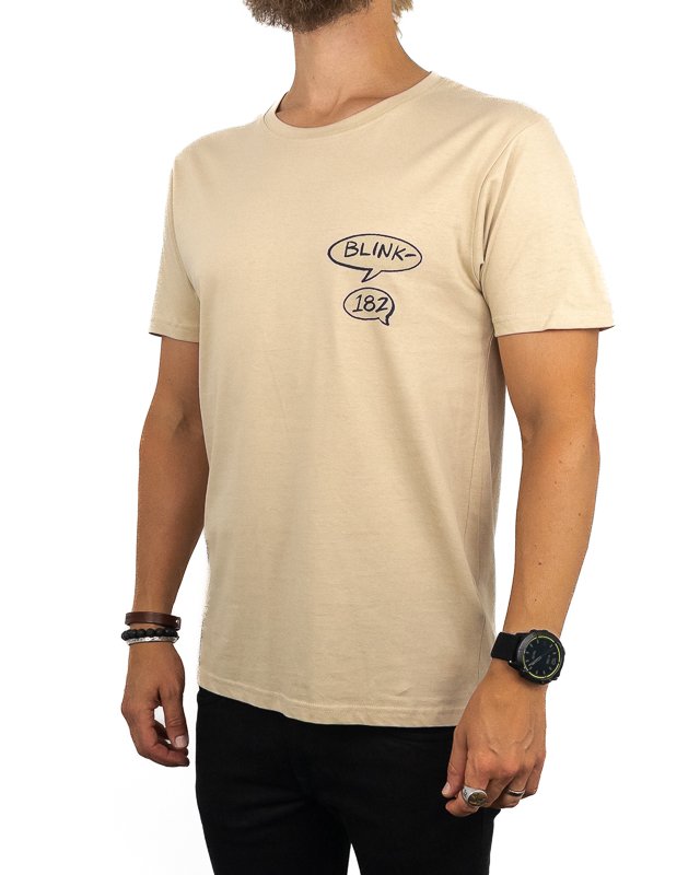 Band Tee - Blink-182 T-Shirt - Roger Rabbit - Natural