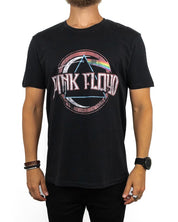 Band Tee - Pink Floyd T-Shirt - Dark Side of the Moon - Svart