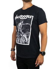 Band Tee - Iggy & The Stooges T-Shirt - Crowd walk - Svart
