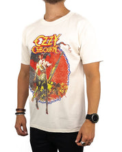 Band Tee - Ozzy Osbourne T-Shirt - The Ultimate Sin Tour '86 - Vit