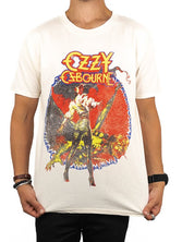 Band Tee - Ozzy Osbourne T-Shirt - The Ultimate Sin Tour '86 - Vit