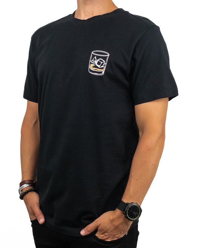 Jernhest - Whiskey N Tears - T-shirt Svart