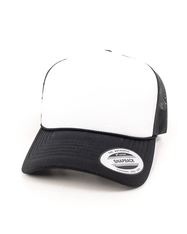Flexfit - Foam Trucker - Vit / Svart