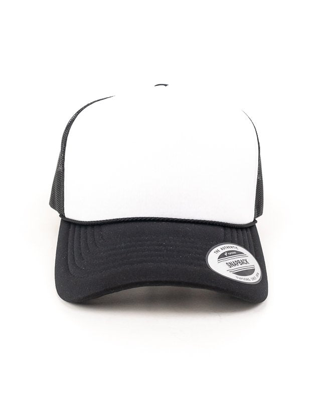 Flexfit - Foam Trucker - Vit / Svart