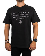 Iron & Resin - VTA Tee - Svart