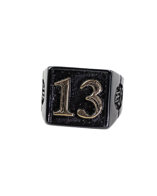 Jernhest - Brad Ring - Black - Ring med 13