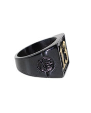 Jernhest - Brad Ring - Black - Ring med 13