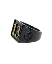 Jernhest - Brad Ring - Black - Ring med 13