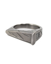 Jernhest - Sern Ring - Antik silver - Smidd spik