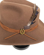 Stetson - Western Hatt Ullfilt - Brun