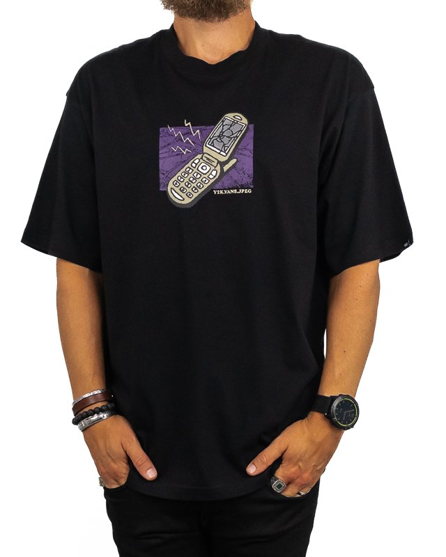 Vans - Old school mobil t-shirt - Take the call - Svart