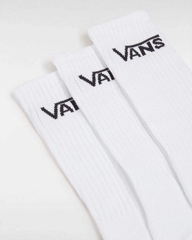 Vans - Tennisstrumpa 3-pack - Classic crew - Vit