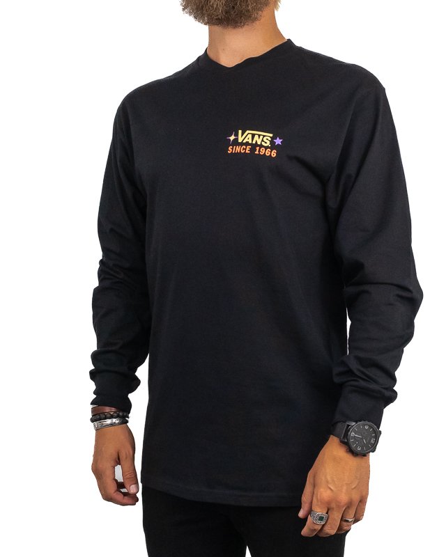 Vans - Lång T-shirt - Mind Out - Svart