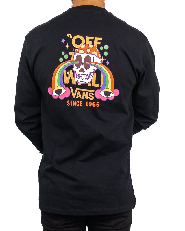 Vans - Lång T-shirt - Mind Out - Svart