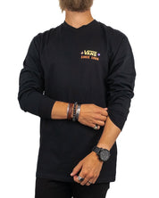 Vans - Lång T-shirt - Mind Out - Svart