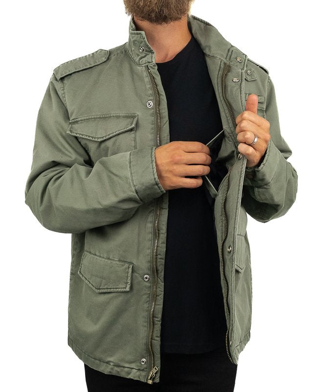 Wrangler - Vintage Field Jacka - Grön