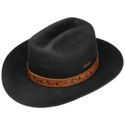 Stetson - Western - Cowboyhatt i Ullfilt - Svart