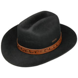 Stetson - Western - Cowboyhatt i Ullfilt - Svart