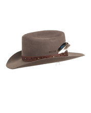 Stetson - Western - Cowboyhatt i Ullfilt - Ljustbrun