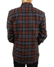 Carhartt - Flannel Plaid Shirt Mocha - Flanellskjorta